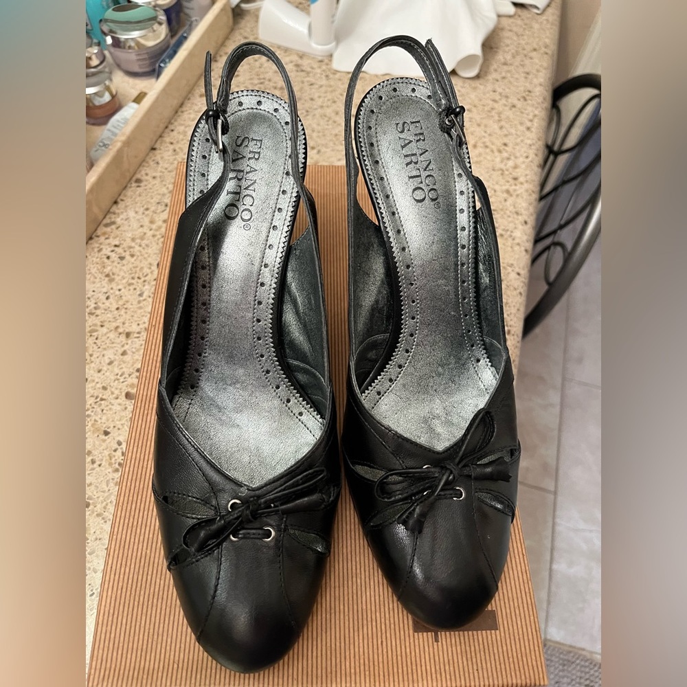Franco Sarto sling back shoes